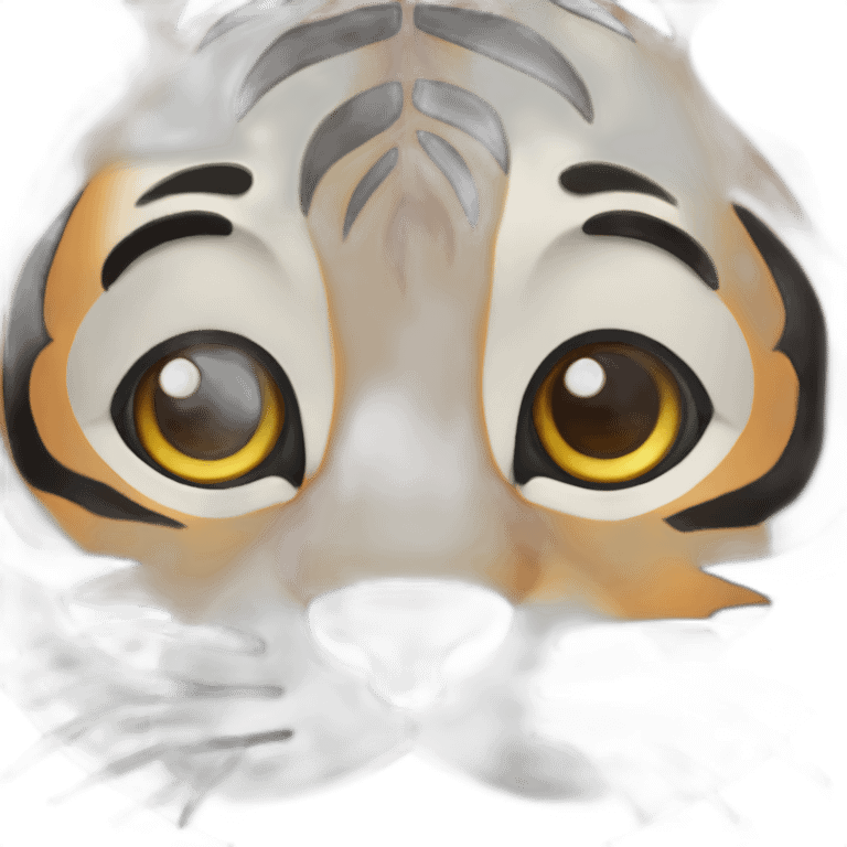 tiger cub face emoji