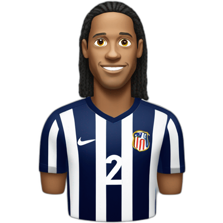 ronaldinho realistic football player emoji