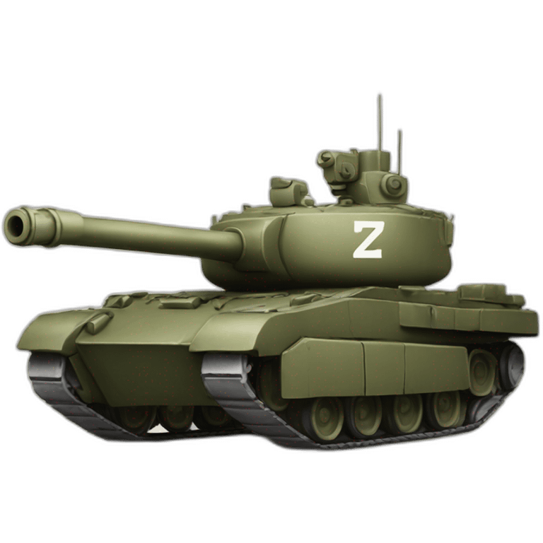 tank with letter z emoji