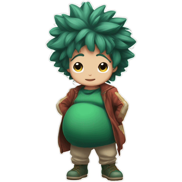 Pregnant deku emoji