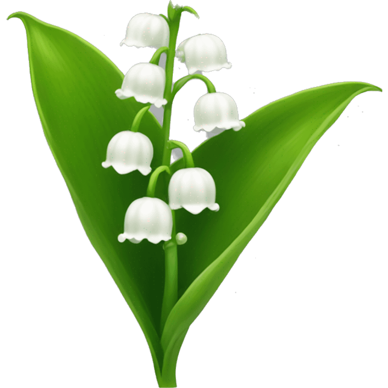 Lily of the valley flower  emoji