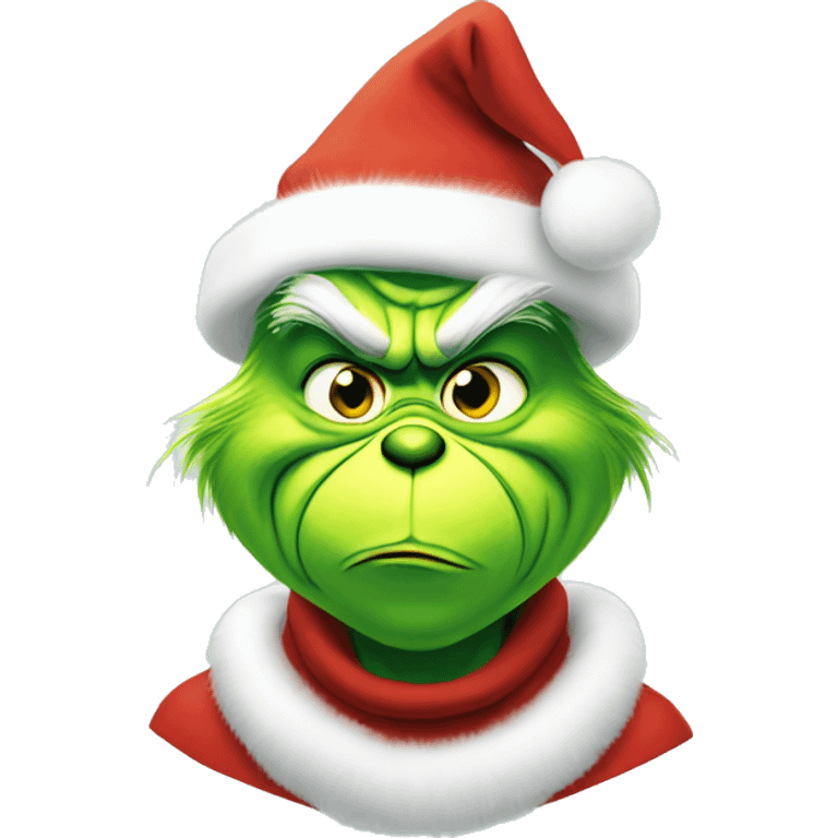 Grinch at Christmas  emoji