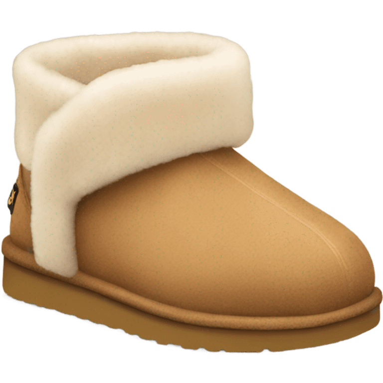 light brown ugg slippers emoji