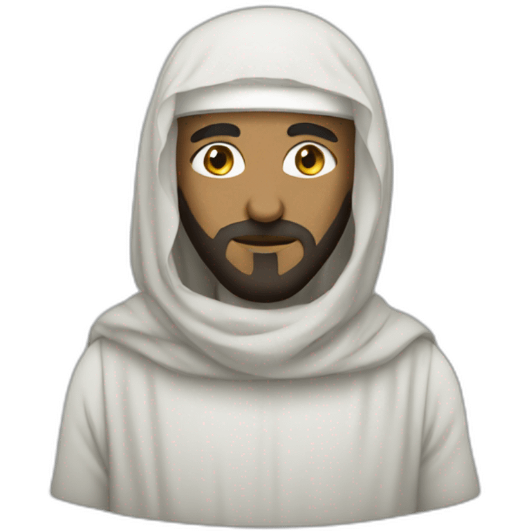 Faceless Arab emoji