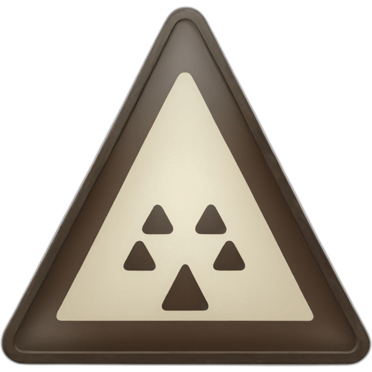 warning triangle sign emoji