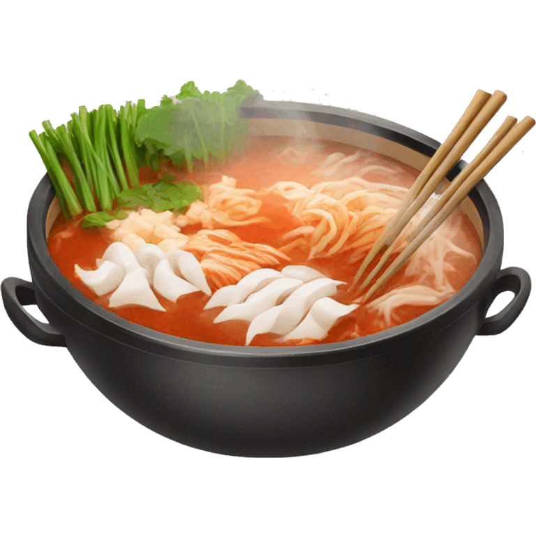 Chinese hot pot (two flavor) emoji