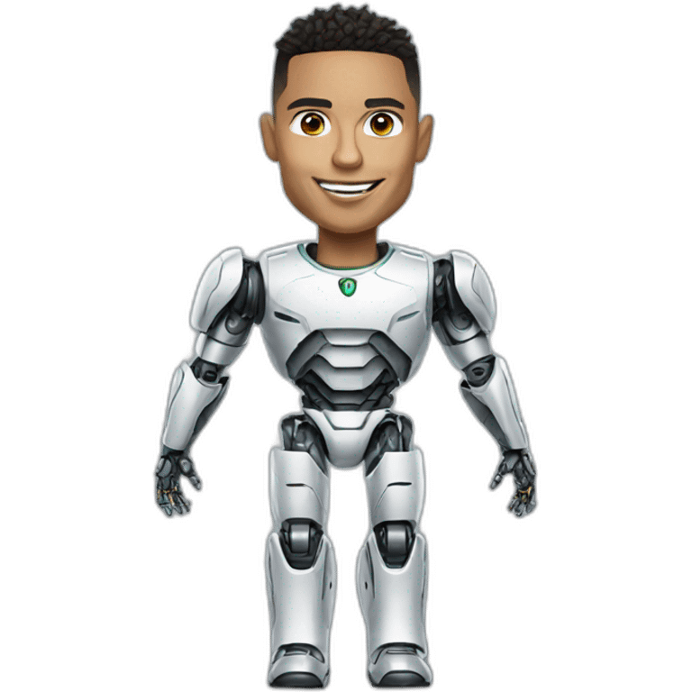 Robot Ronaldo emoji