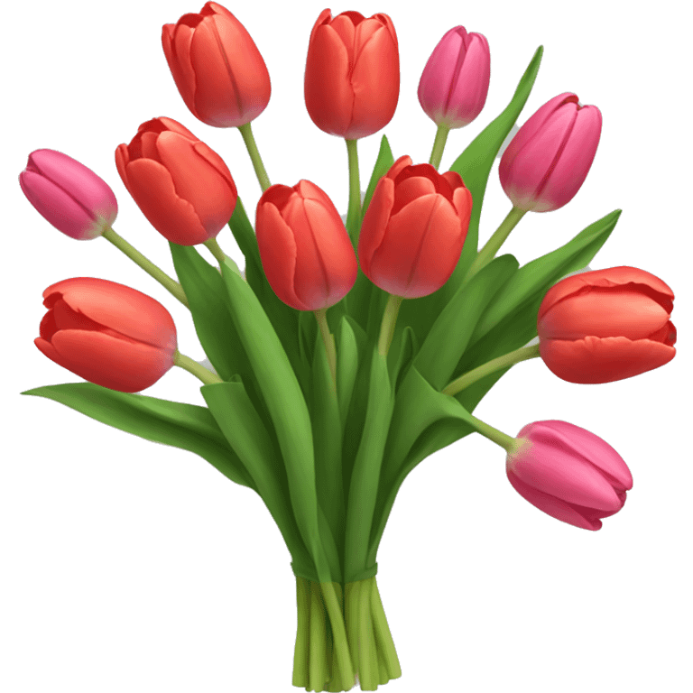 Bouquet of tulips emoji