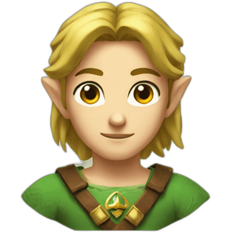 Zelda portrait emoji