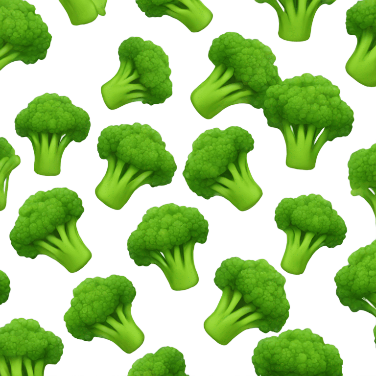 sprinting broccoli fast emoji