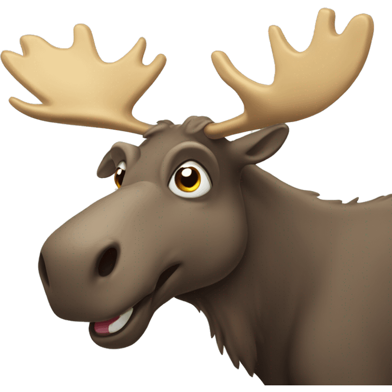 Derpy Moose  emoji