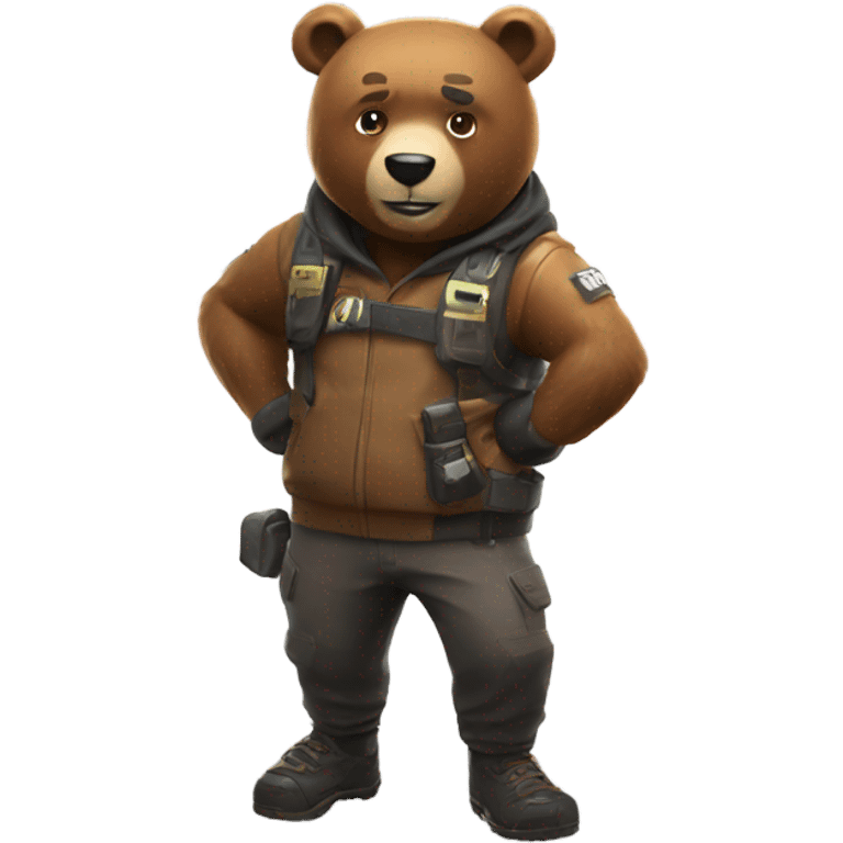 Fortnite bear emoji