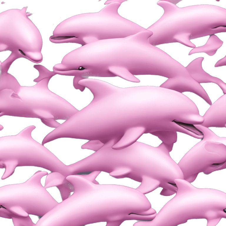 Pastel-pink-colors-dolphin emoji