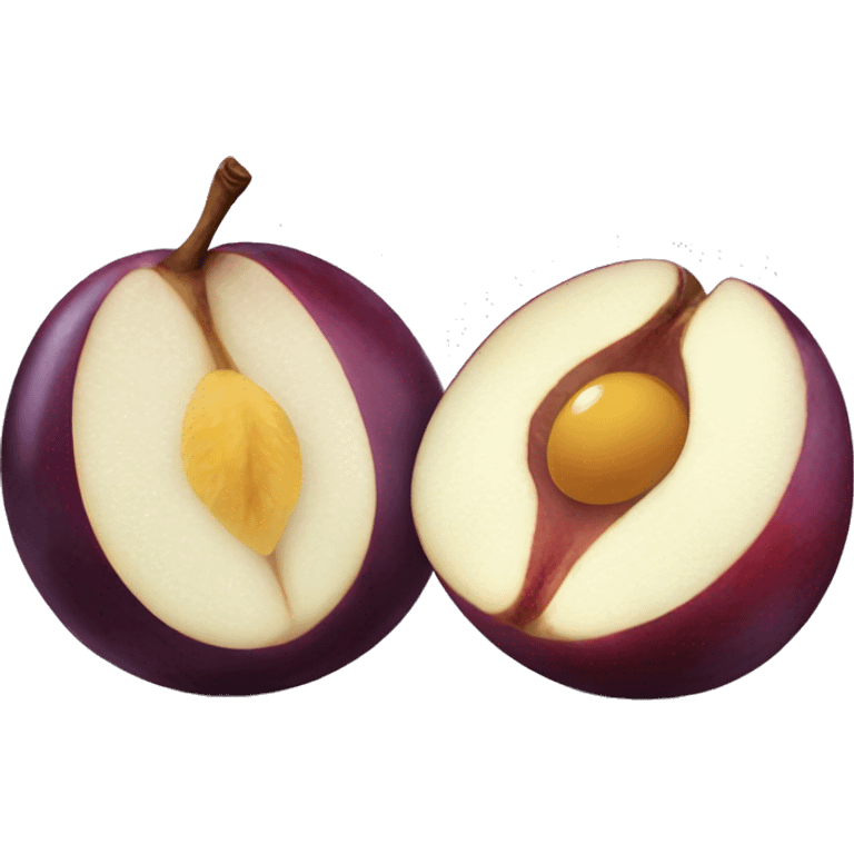 Peso plums  emoji