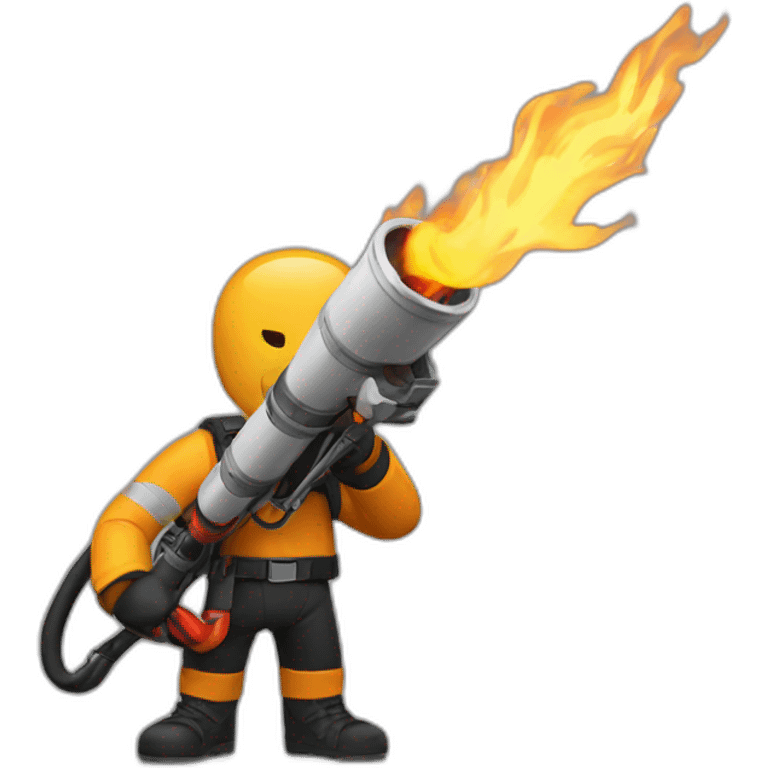 nice flamethrower emoji