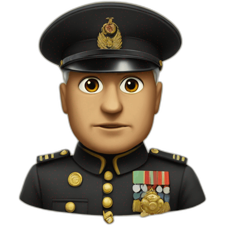 benito mussolini emoji