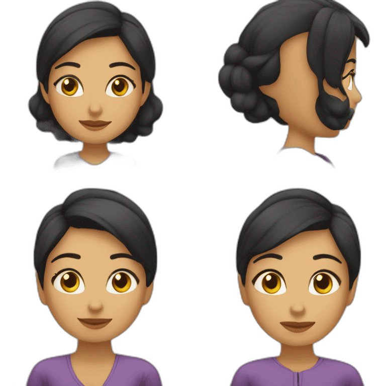 Quiero un emoji de una mujer latina emprendedora emoji