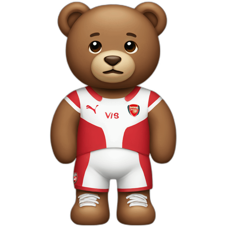 Arsenal teddybear emoji