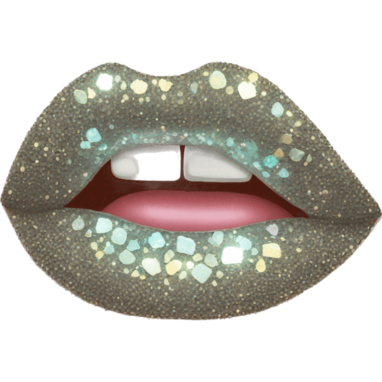 Glittering Lip Jewel emoji