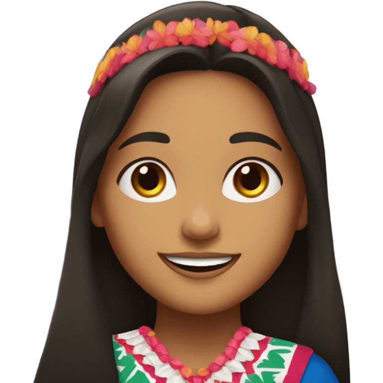 Puerto Rican girl emoji