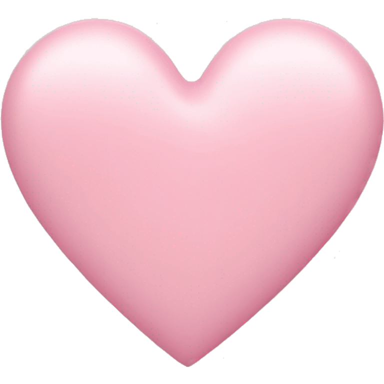 pastel pink heart emoji