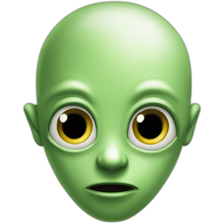 I have an alien looking face you dumb website emoji