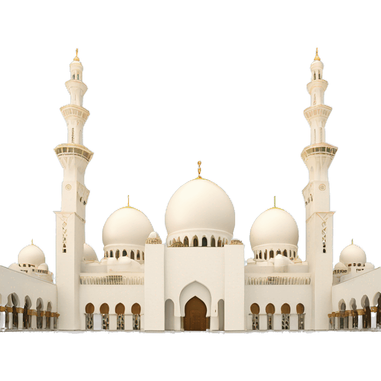 Grand Mosque Abu Dhabi emoji