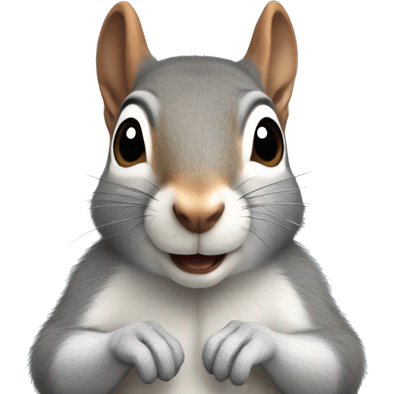 grey squirrel emoji