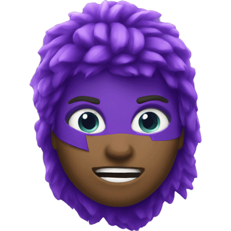 Purple thunder  emoji