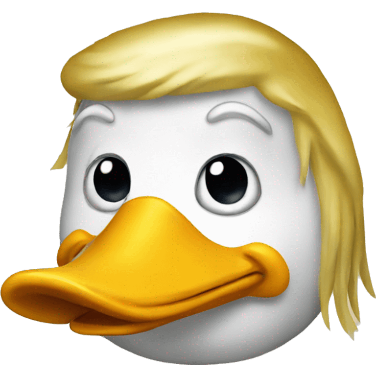 Trump in a form of a duck  emoji