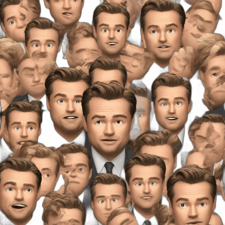 wolf of wallstreet (Dicaprio) emoji