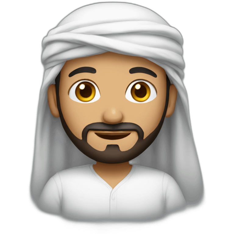 Arabic guy emoji