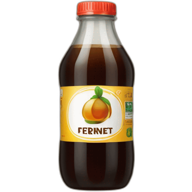 Fernet coca in plastic bottle emoji