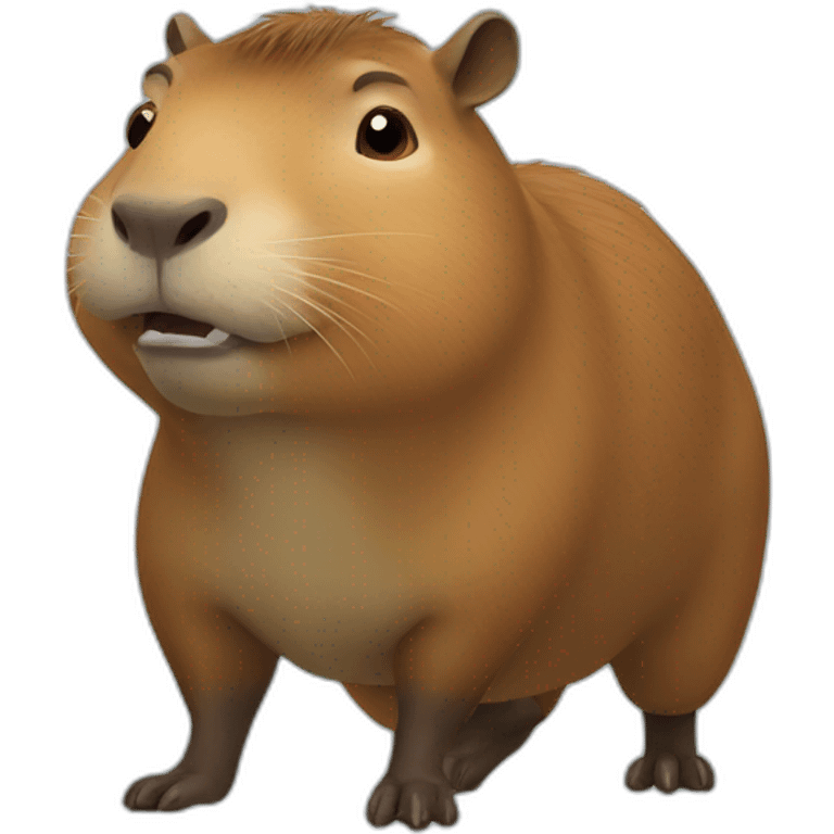 Shrek capybara emoji