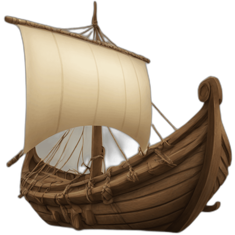 Viking longship emoji