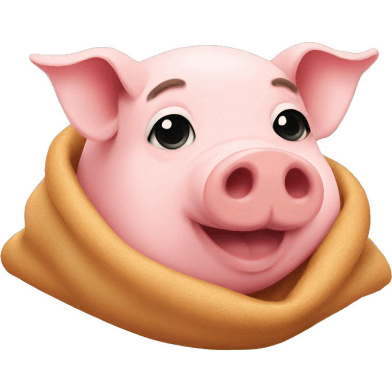 pig in a blanket emoji