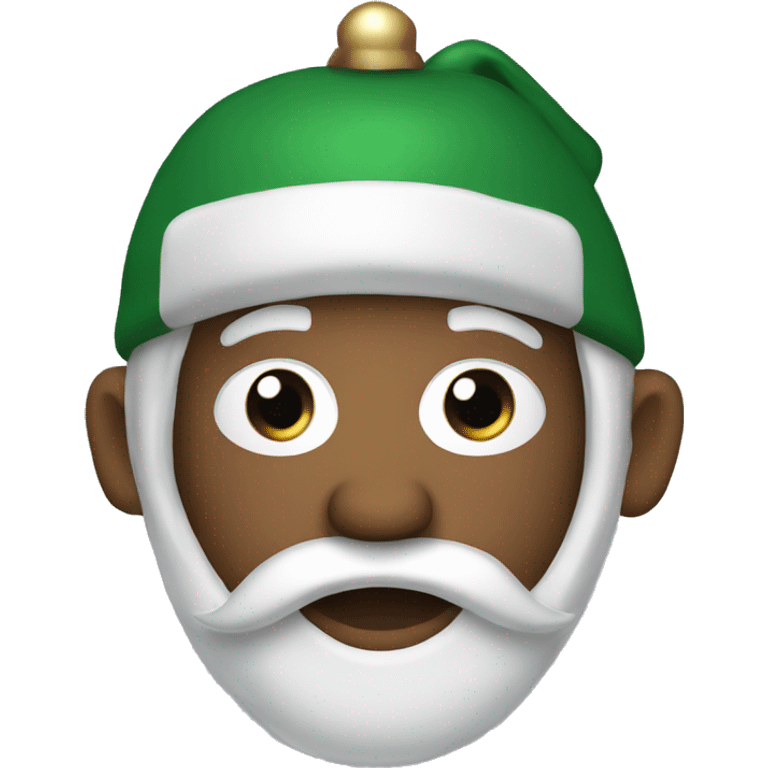 Christmas baseball emoji