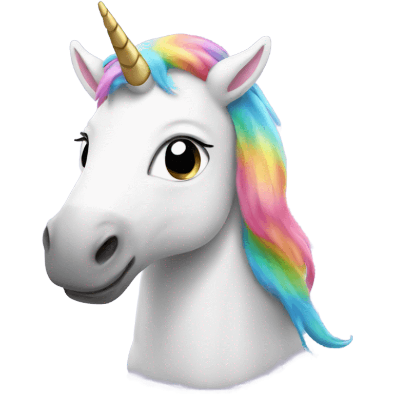 Unicorn wearing a beanie  emoji