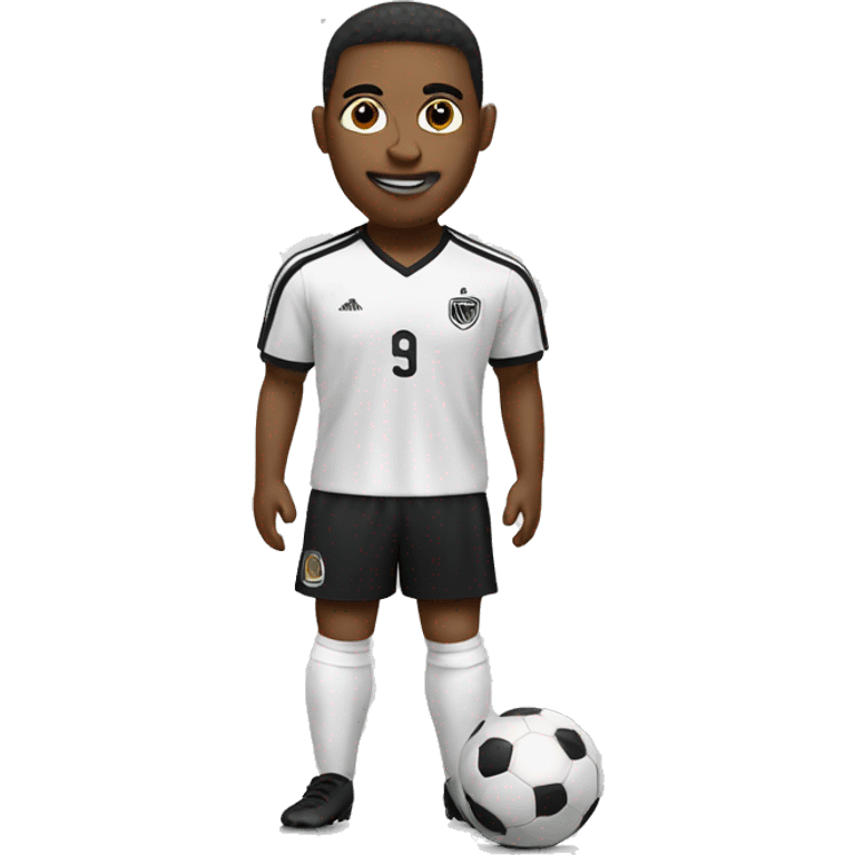 myself as soccer player emoji