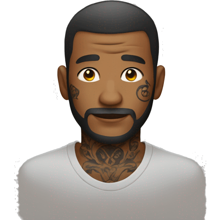 Man with tattoos  emoji