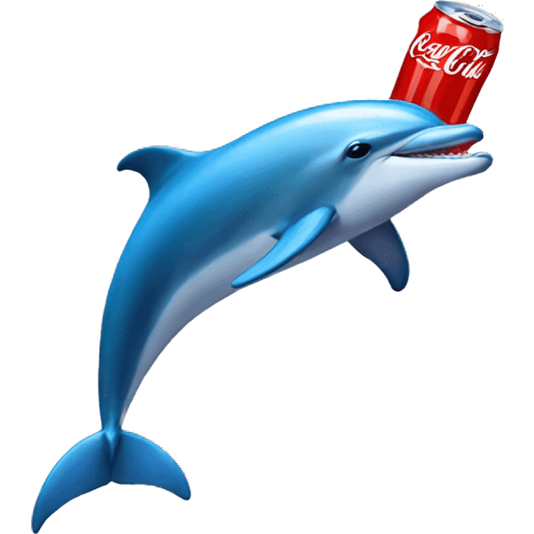 Japanese Coca-Cola Dolphin emoji