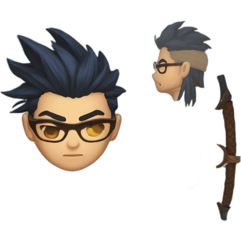 yasuo lol com óculos emoji