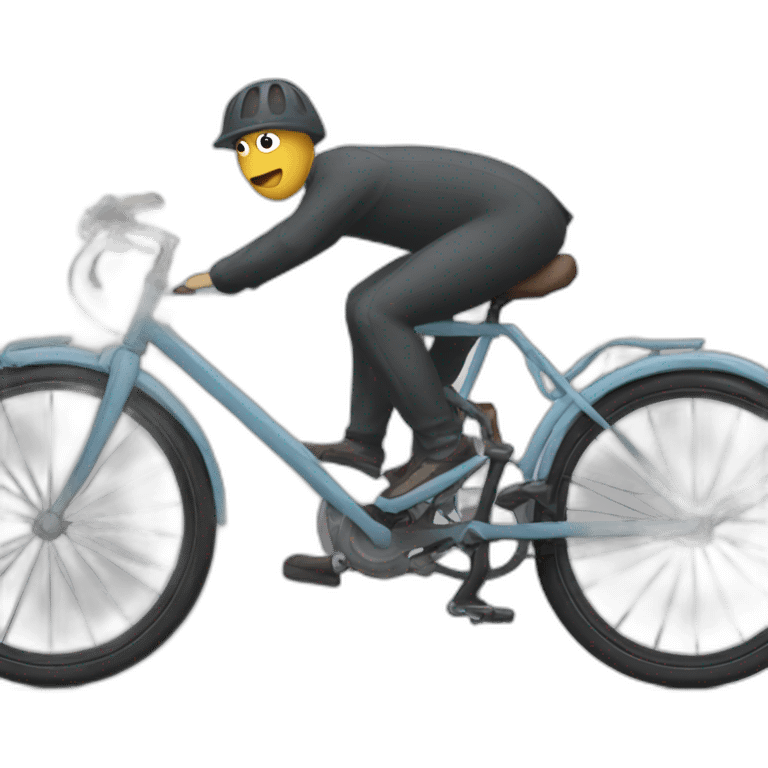 poulpe a velo emoji