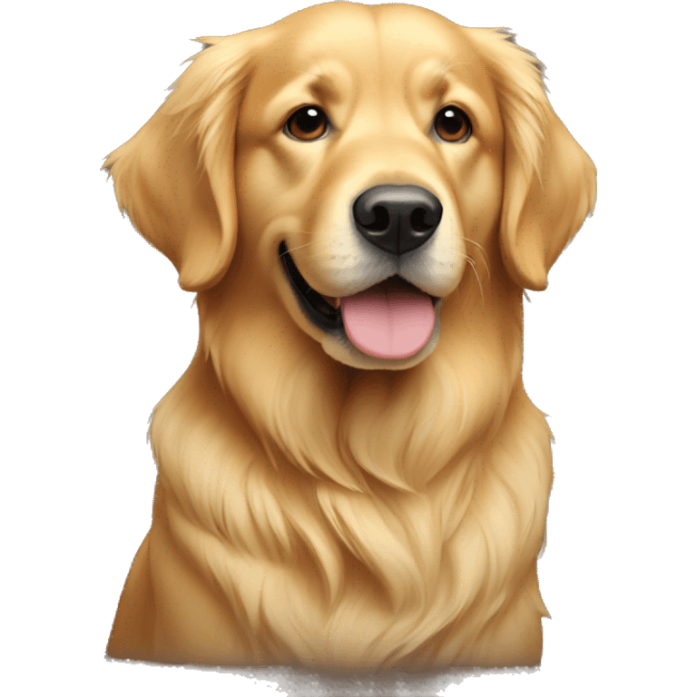 Golden retriever  emoji