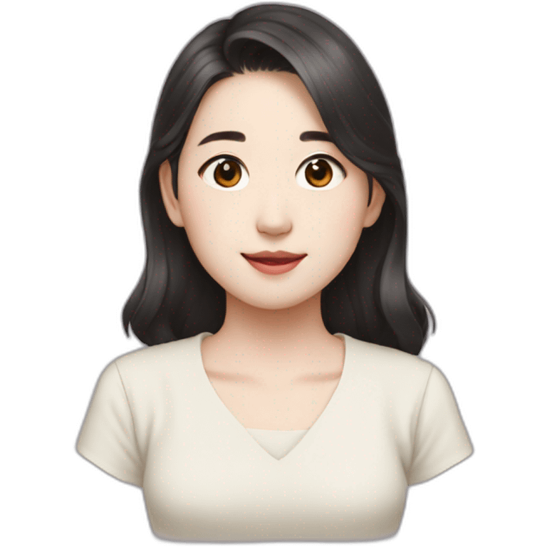 IU corean emoji