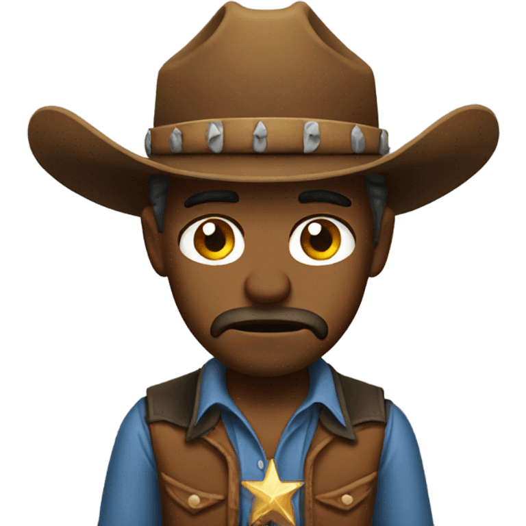 upset cowboy emoji