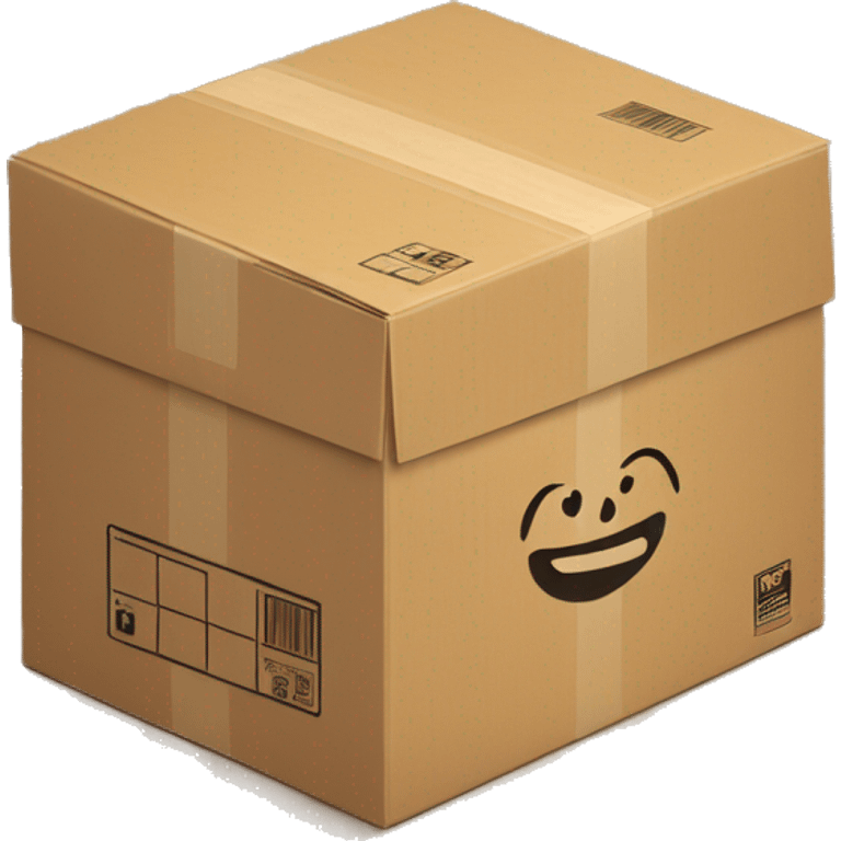 shipping carton emoji