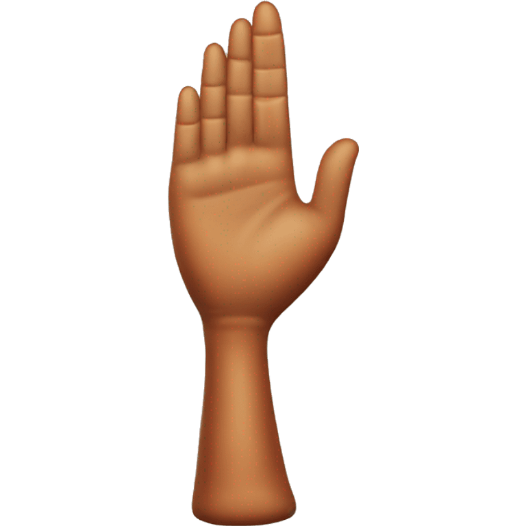 saluting emoji but instead of hand it's a turkey leg emoji