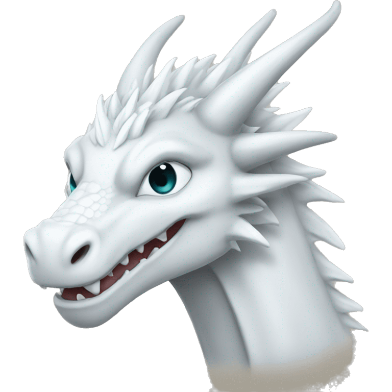 White dragon emoji