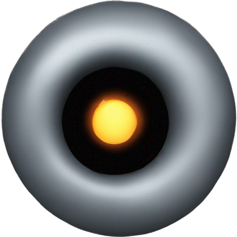 Black hole emoji